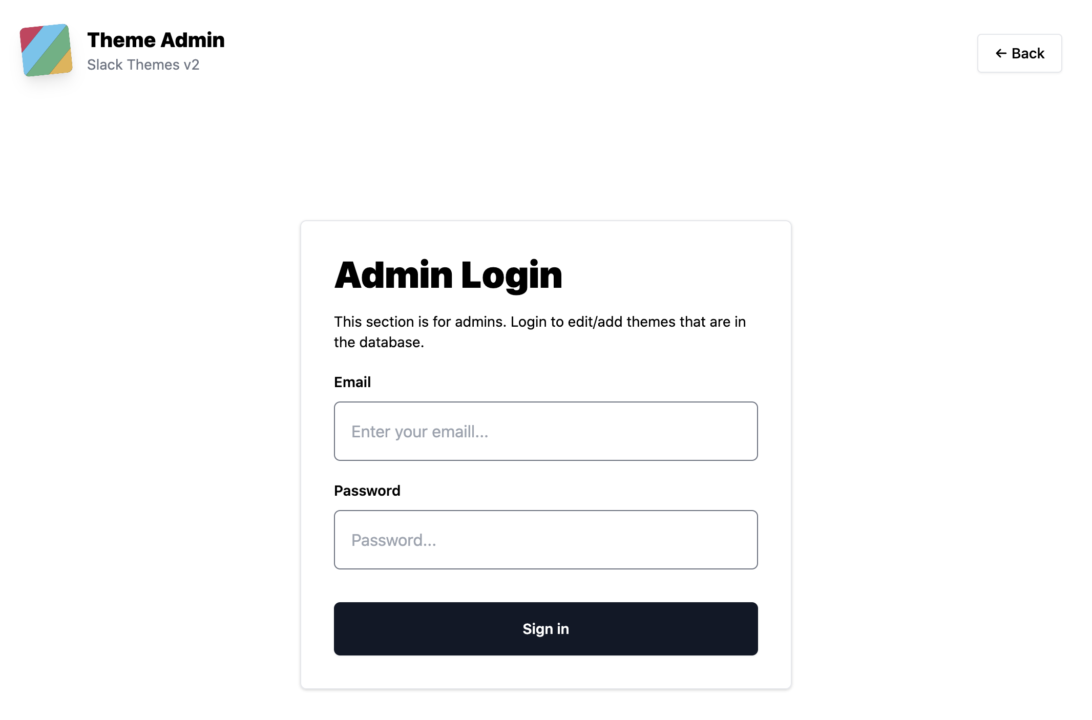 Login